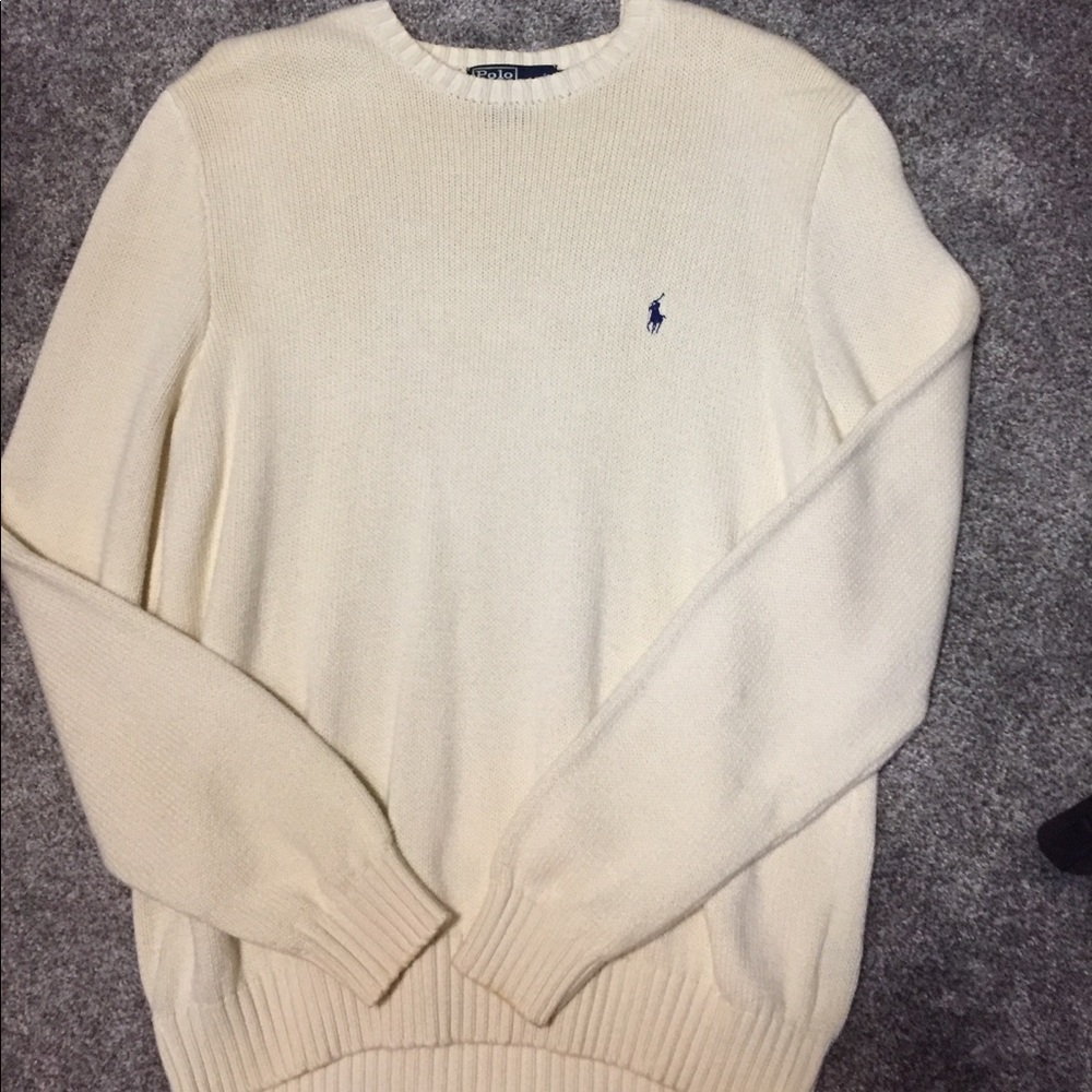 POLO By Ralph Lauren knitted cotton sweatshirt